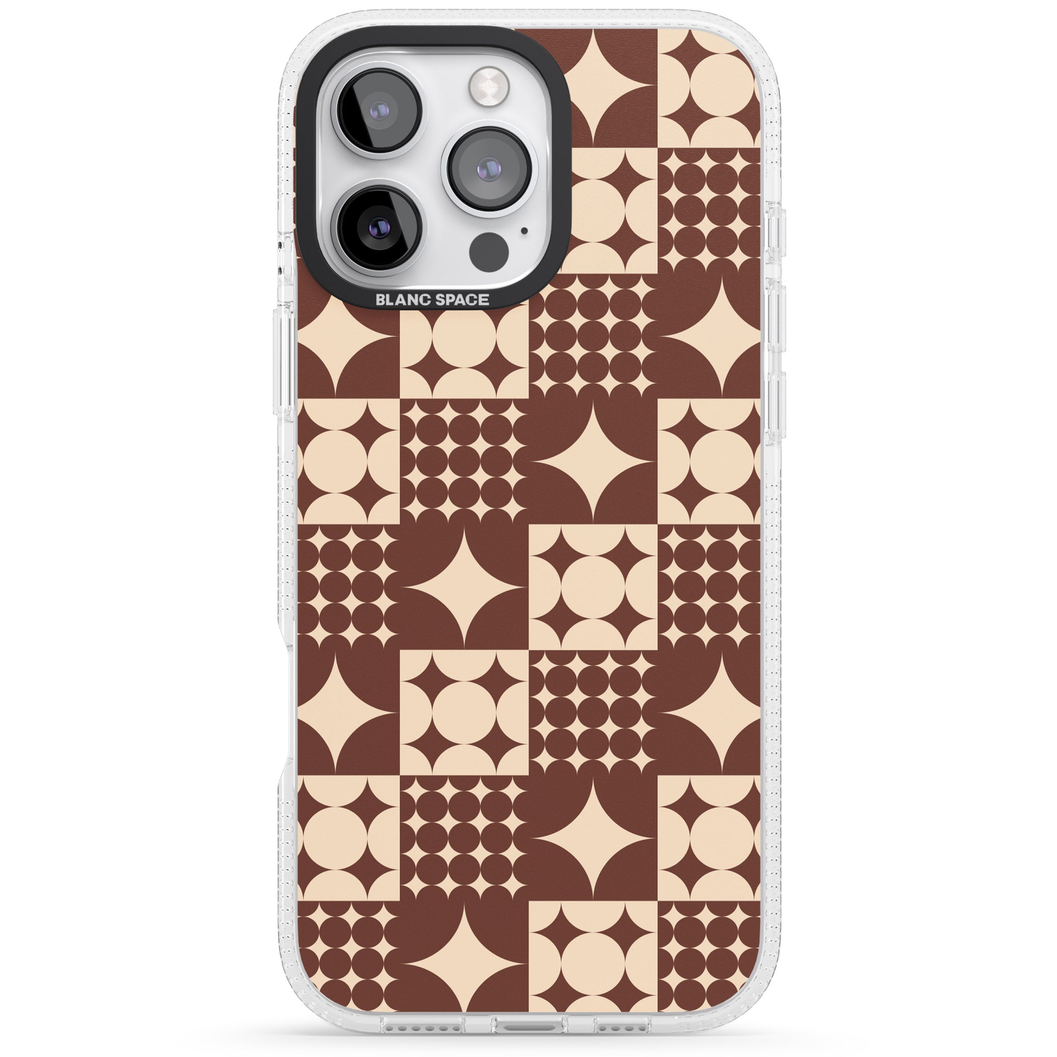 Mid Century Brown Checked