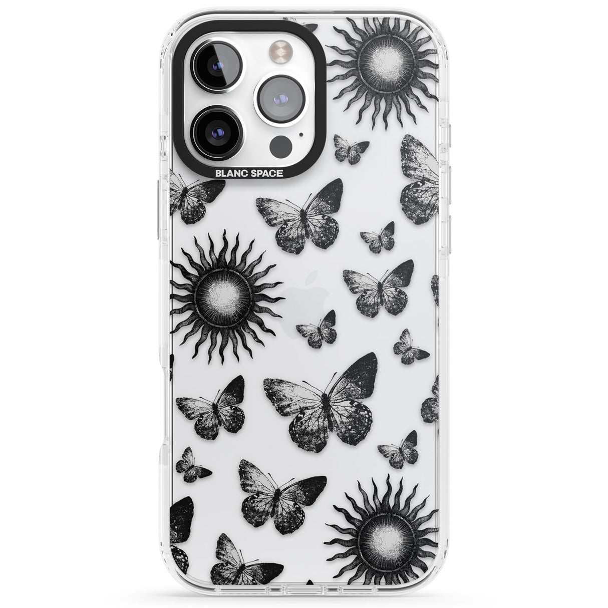 Butterflies & Suns Impact Phone Case for iPhone 16 Pro, iPhone 16 Pro Max