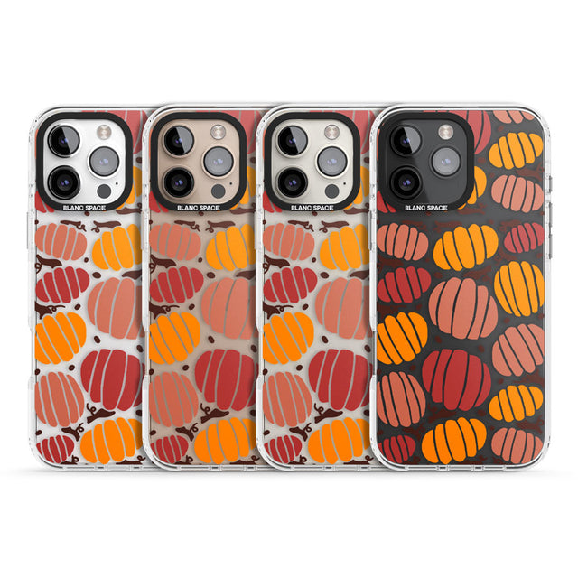 Autumn Pumpkin Patch Impact Phone Case for iPhone 16 Pro, iPhone 16 Pro Max