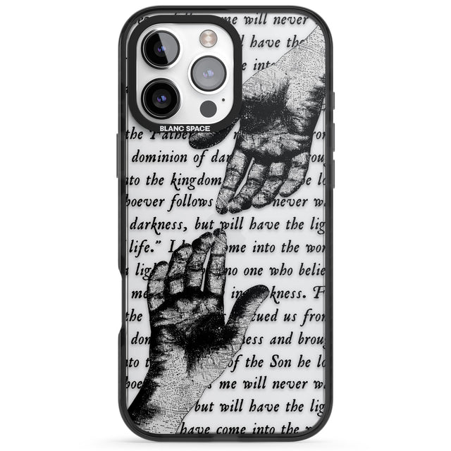 In Touch Black Impact Phone Case for iPhone 16 Pro, iPhone 16 Pro Max