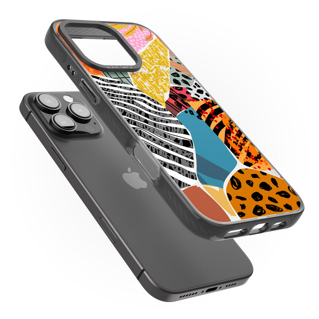 iPhone 16 Pro Max Print Passion Black Impact Phone Case