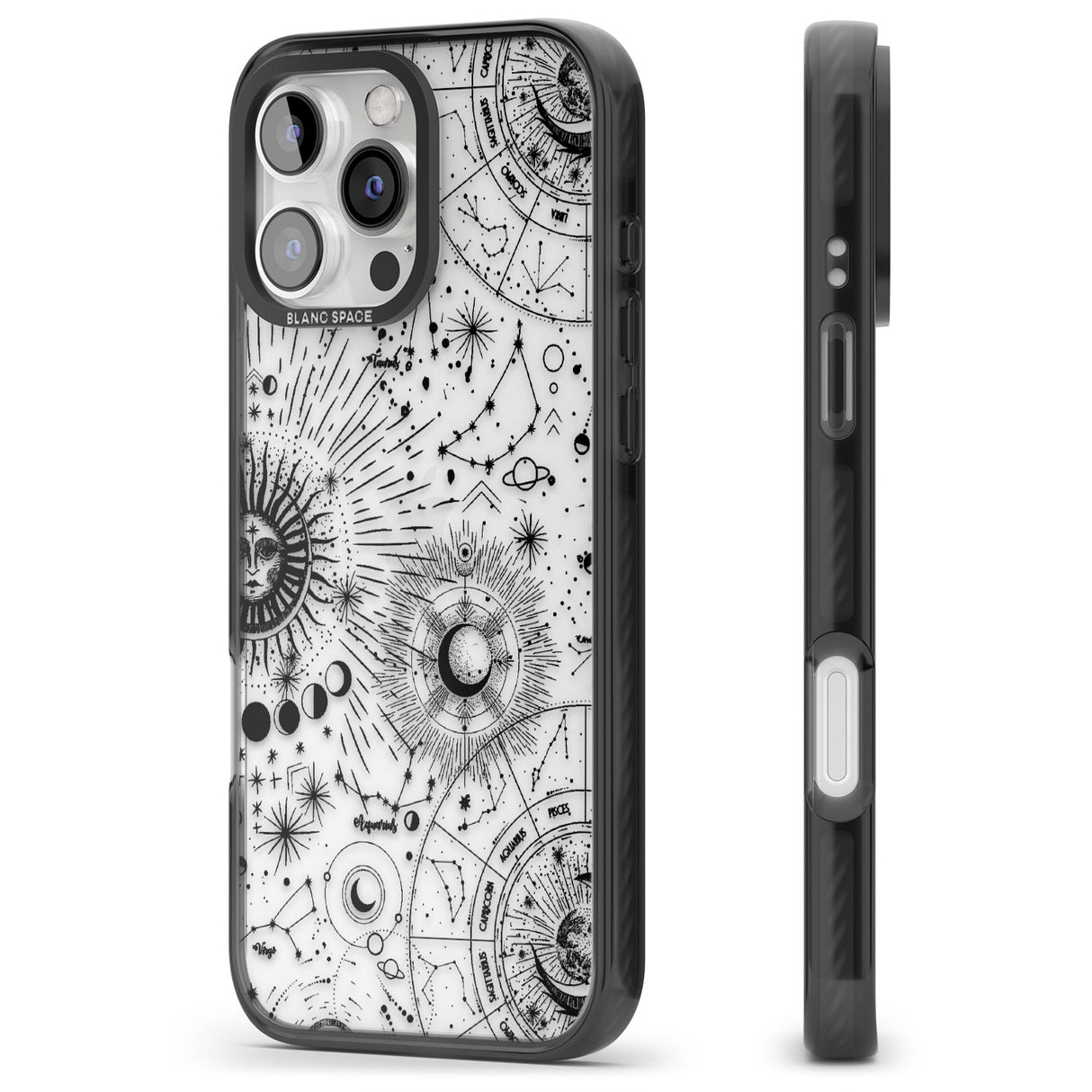 iPhone 16 Pro Max Suns & Constellations Astrological Black Impact Phone Case