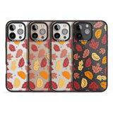 Autumn Leaves Black Impact Phone Case for iPhone 16 Pro, iPhone 16 Pro Max