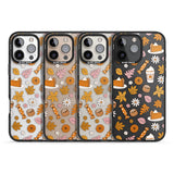 Pumpkin Spice Black Impact Phone Case for iPhone 16 Pro, iPhone 16 Pro Max