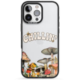 Chillin' Black Impact Phone Case for iPhone 16 Pro, iPhone 16 Pro Max