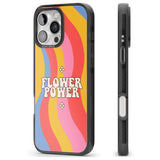 iPhone 16 Melting Flower Power Clear Impact Phone Case