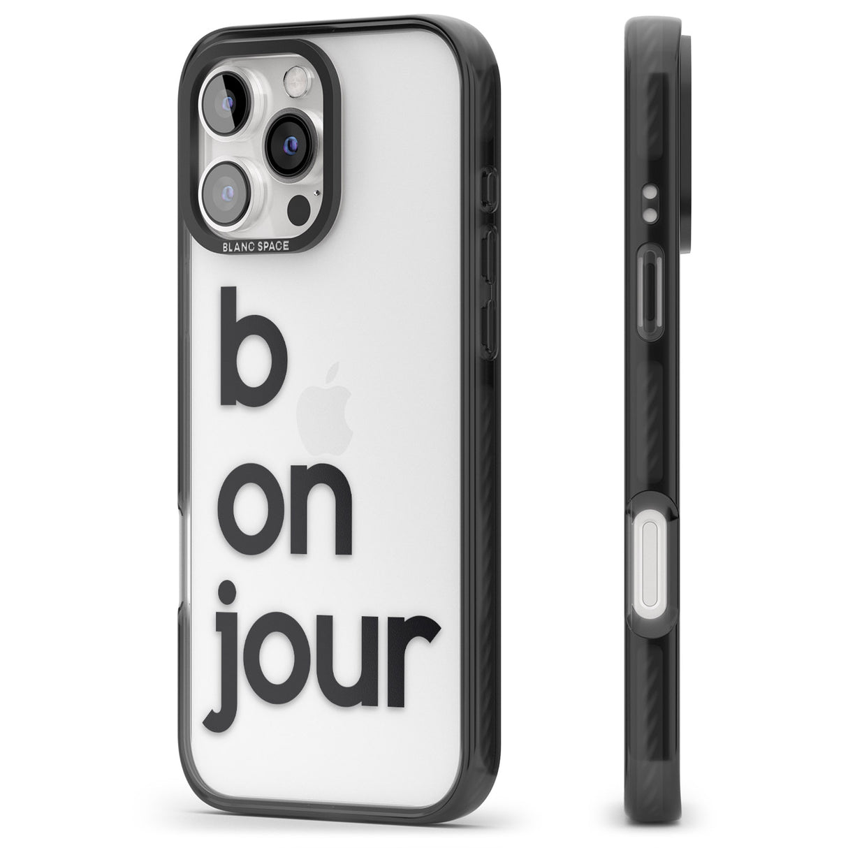 iPhone 16 Pro Max Bonjour Black Impact Phone Case