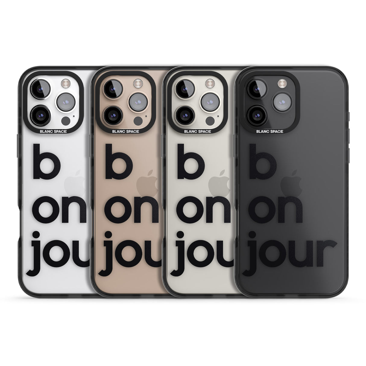 iPhone 16 Pro Max Bonjour Black Impact Phone Case