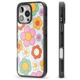 iPhone 16 Groovy Blossoms Clear Impact Phone Case