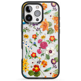 iPhone 16 Whimsical Wildflowers Clear Impact Phone Case