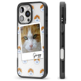 iPhone 16 Pro Max Personalised American Curl Photo Black Impact Phone Case