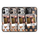 iPhone 16 Pro Max Personalised Border Terrier - Dog Photo Black Impact Phone Case