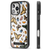 iPhone 16 Pro Max Personalised Photorealistic Butterfly Black Impact Phone Case