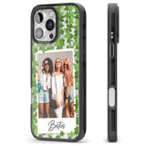 iPhone 16 Pro Max Personalised Ivy Vine Instant Photo Black Impact Phone Case