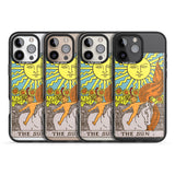 iPhone 16 Pro Max Personalised The Sun Tarot Card - Colour Black Impact Phone Case