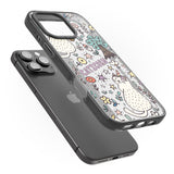iPhone 16 Pro Max Caticorn pattern Black Impact Phone Case