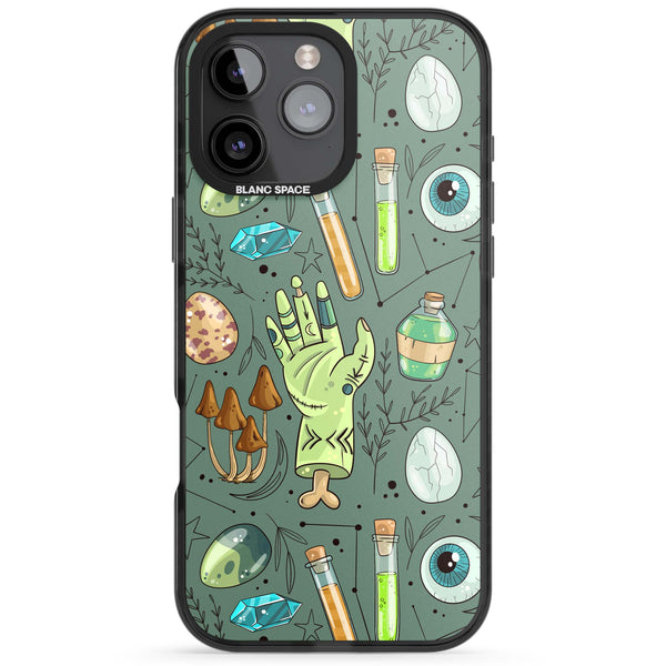 Experimental Cartoon Halloween Pattern