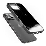 iPhone 16 Pro Max Upside Down Crescent Moon Black Impact Phone Case