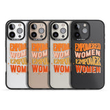 iPhone 16 Pro Max Empowered Women Black Impact Phone Case