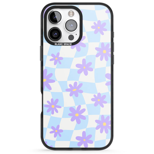 iPhone 16 Pro Max Serene Skies & Flowers Black Impact Phone Case