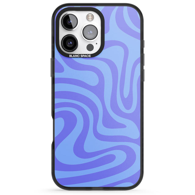 iPhone 16 Pro Max Tranquil Waves Black Impact Phone Case