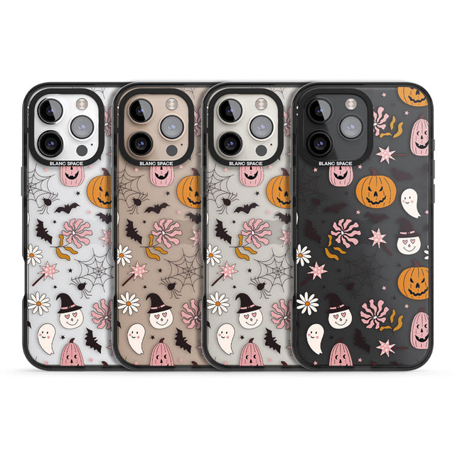 Spooky Mix Black Impact Phone Case for iPhone 16 Pro, iPhone 16 Pro Max