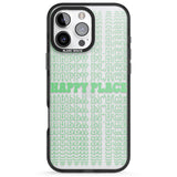 iPhone 16 Pro Max Happy Place (Green) Clear Impact Phone Case + Magsafe