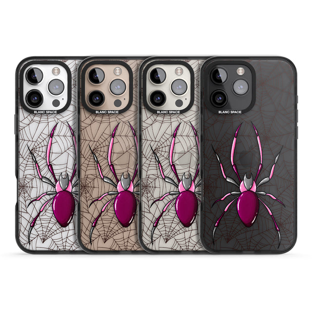 iPhone 16 Pro Max Arachnophobia Black Impact Phone Case