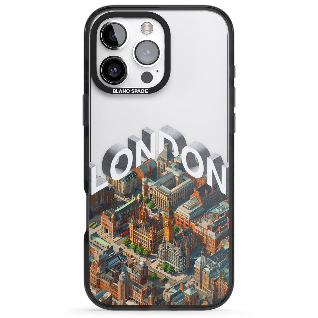 iPhone 16 Pro Max London Black Impact Phone Case + Magsafe