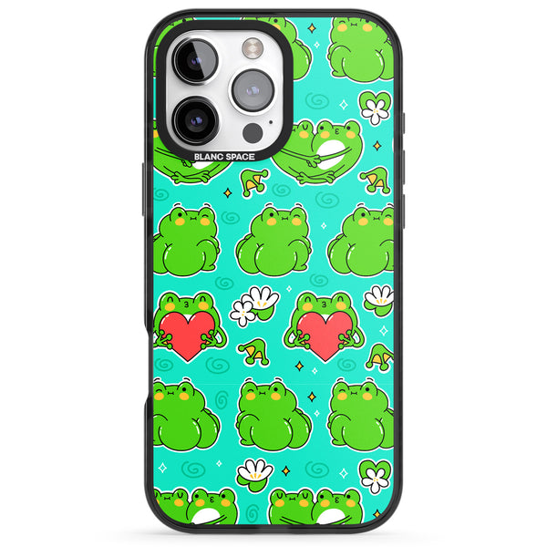 Frog Booty Kawaii Pattern
