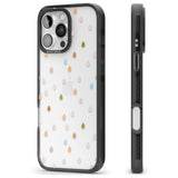 iPhone 16 Pro Max Raindrops Black Impact Phone Case