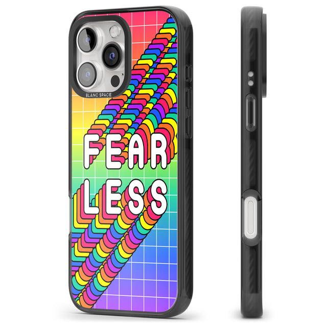 iPhone 16 Pro Max Fearless Black Impact Phone Case