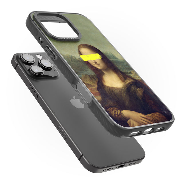 iPhone 16 Pro Max VANDALED MONA LISA Black Impact Phone Case