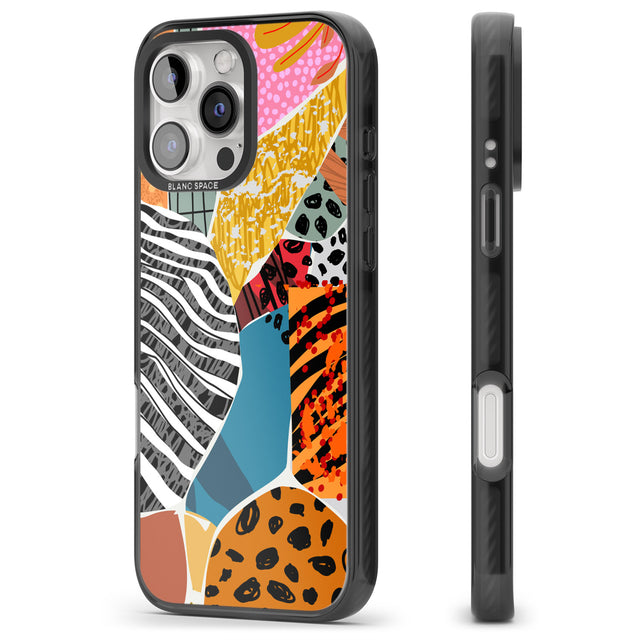 iPhone 16 Pro Max Print Passion Black Impact Phone Case