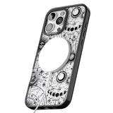 iPhone 16 Pro Max Suns, Moons, Zodiac Signs Astrological Black Impact Phone Case