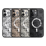 iPhone 16 Pro Max Suns & Planets Vintage Astrological Black Impact Phone Case