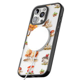 Fall Forest Friends Black Impact Magsafe Phone Case for iPhone 16 Pro, iPhone 16 Pro Max