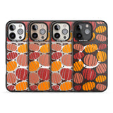 Autumn Pumpkin Patch Black Impact Magsafe Phone Case for iPhone 16 Pro, iPhone 16 Pro Max