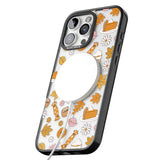 Pumpkin Spice Black Impact Magsafe Phone Case for iPhone 16 Pro, iPhone 16 Pro Max