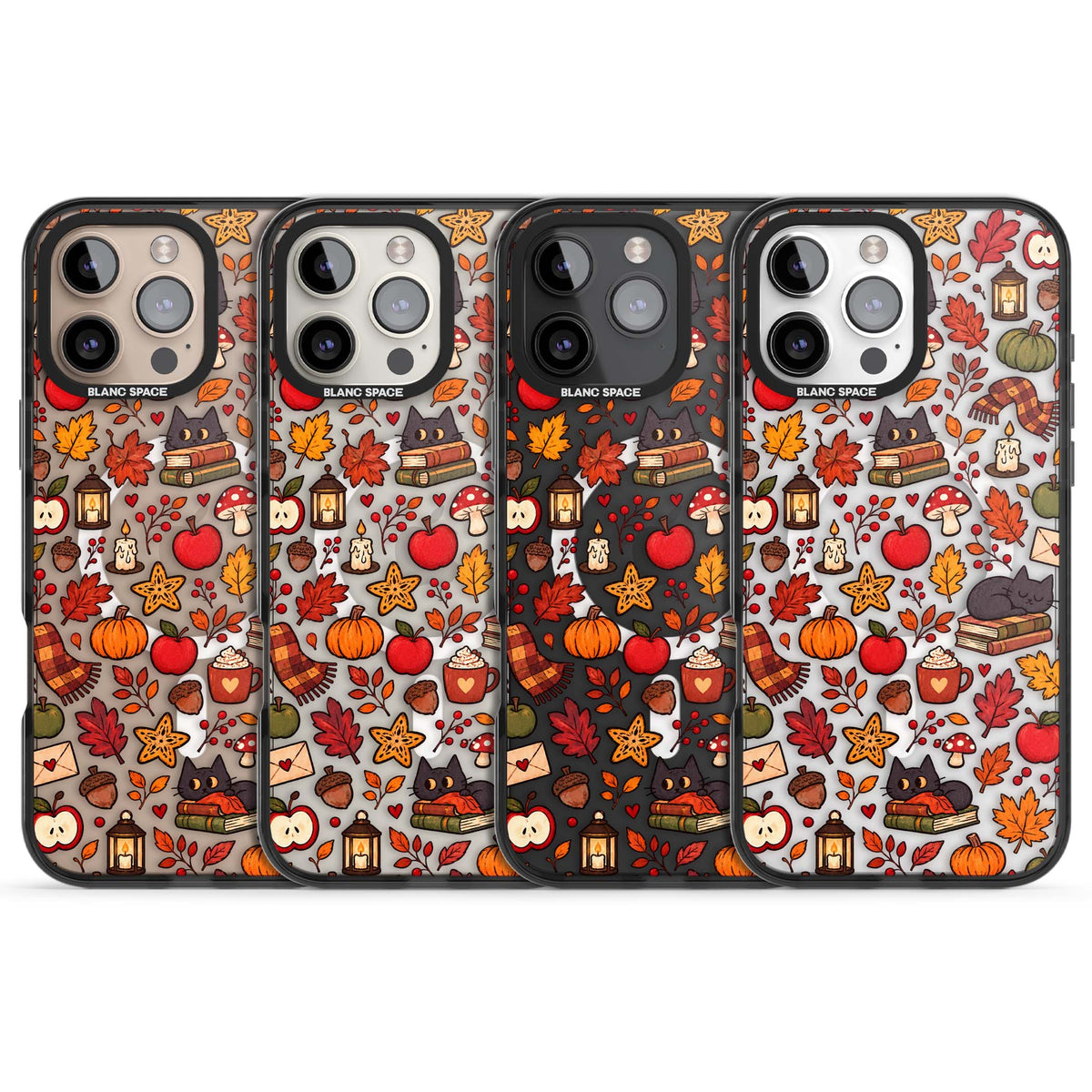 Autumn Mix iPhone case | Black Impact Magsafe case for iPhone 16 Pro, iPhone 16 Pro Max