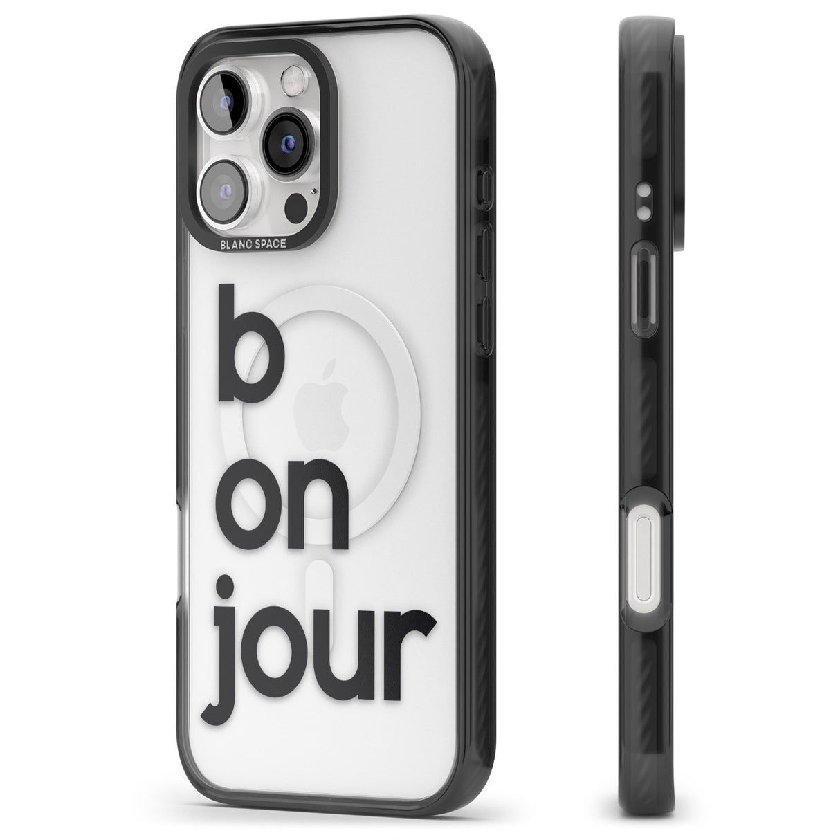 iPhone 16 Pro Max Bonjour Black Impact Phone Case