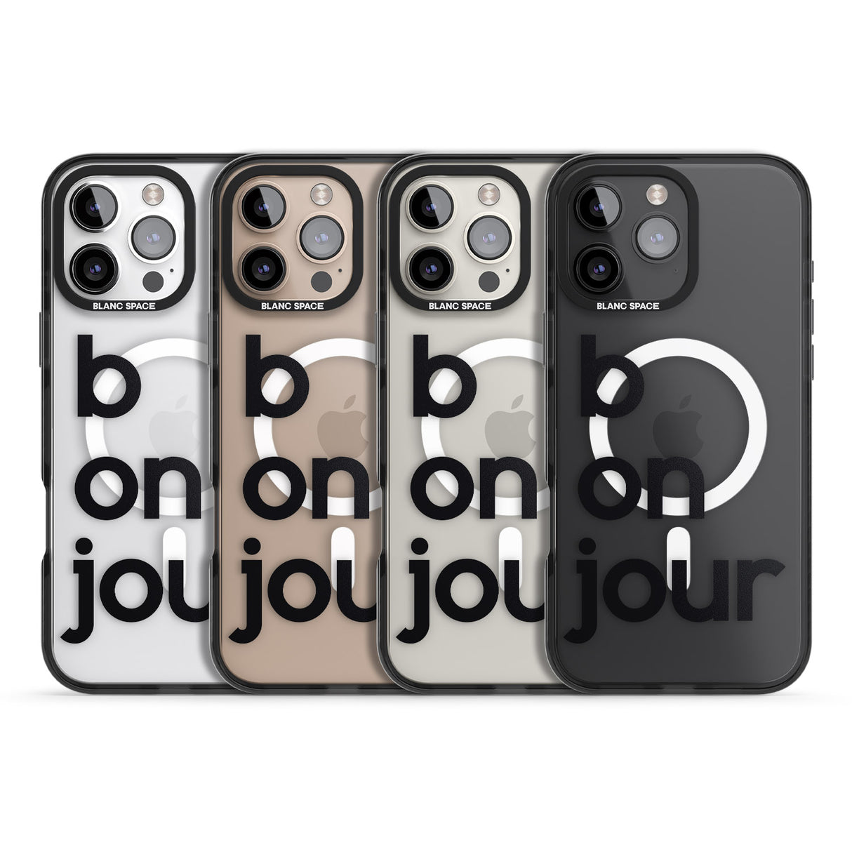 iPhone 16 Pro Max Bonjour Black Impact Phone Case