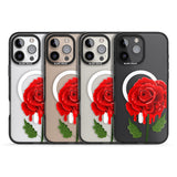 iPhone 16 Melting Rose Clear Impact Phone Case