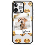 iPhone 16 Pro Max Personalised Labrador - Dog Photo Black Impact Phone Case