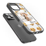 iPhone 16 Pro Max Personalised Labrador - Dog Photo Black Impact Phone Case