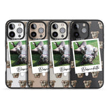 iPhone 16 Pro Max Personalised Staffordshire Bull Terrier - Dog Photo Black Impact Phone Case