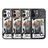 iPhone 16 Pro Max Personalised Snake Instant Photo Black Impact Phone Case