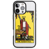 iPhone 16 Pro Max Personalised The Magician Tarot Card - Colour Black Impact Phone Case