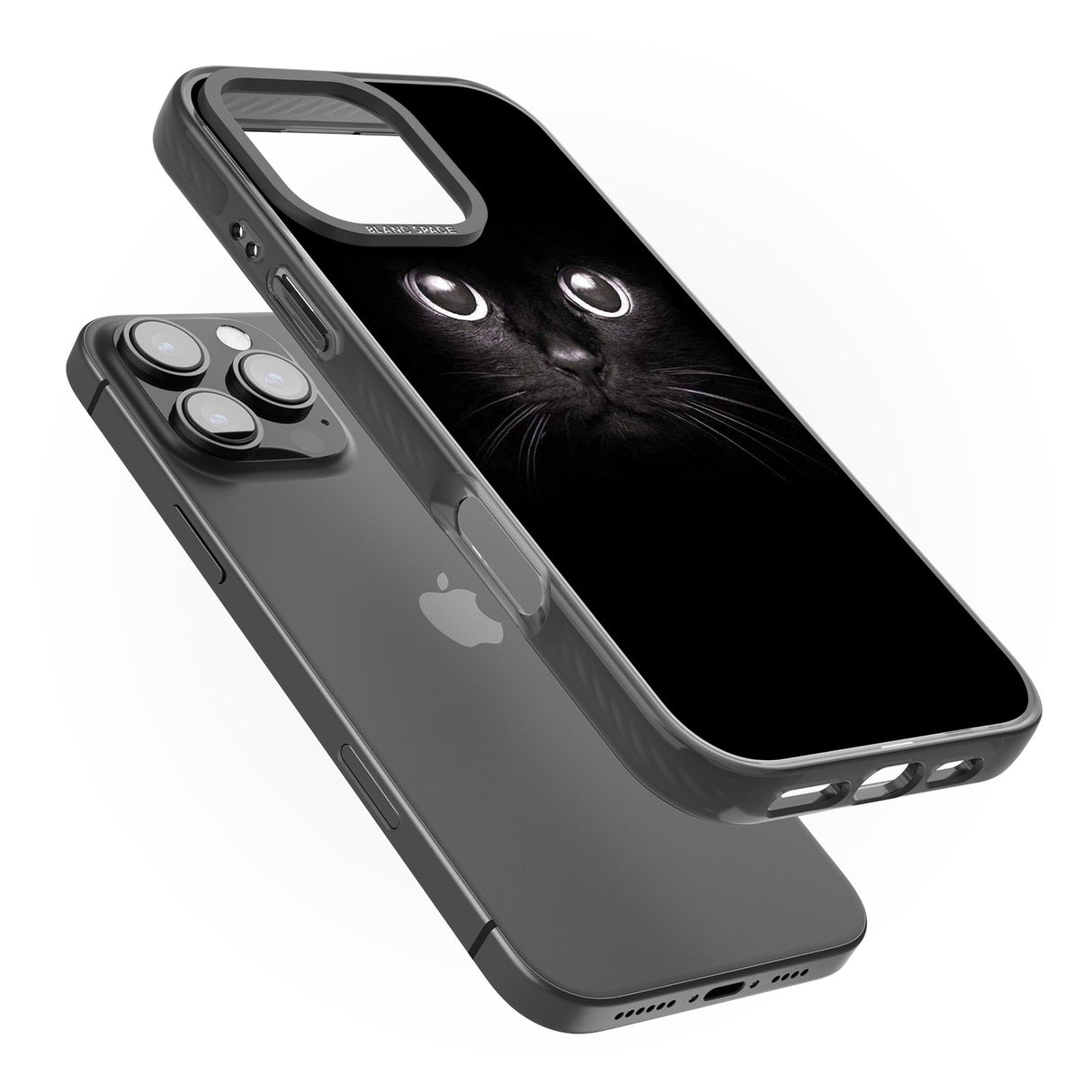 iPhone 16 Pro Max Black Cat Black Impact Phone Case