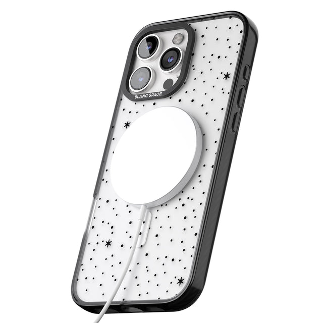 iPhone 16 Pro Max Celestial Starry Sky Black Impact Phone Case